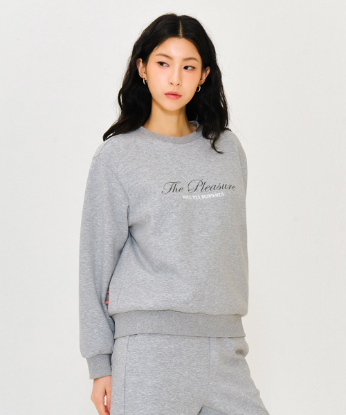 CHASECULT(チェイスカルト)の「レディースレタリングスウェット-グレー(スウェット・レディース・MD.Gray・90/85)」の2枚目の写真
