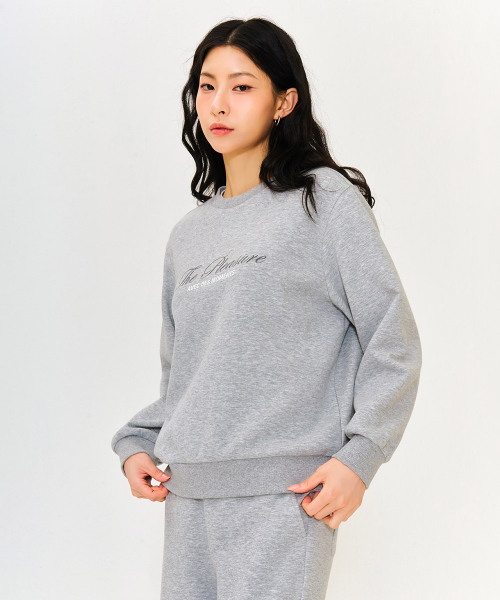 CHASECULT(チェイスカルト)の「レディースレタリングスウェット-グレー(スウェット・レディース・MD.Gray・90/85)」の3枚目の写真