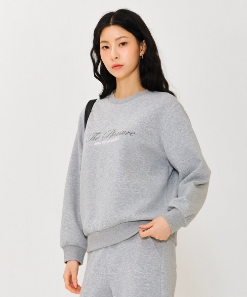CHASECULT(チェイスカルト)の「レディースレタリングスウェット-グレー(スウェット・レディース・MD.Gray・90/85)」の5枚目の写真