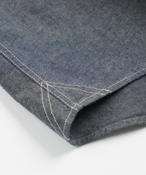 FRIZMWORKS(フリズムワークス)の「CHAMBRAY WORK HALF SHIRT _ BLUE(シャツ/ブラウス・メンズ・その他・MEDIUM/LARGE/X-LARGE/SMALL)」の7枚目の写真