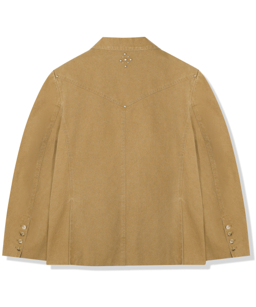 GUBIN(グビン)の「オックスフォードスタッドブレザー(テーラードジャケット・レディース・その他・MEDIUM/LARGE)」の3枚目の写真