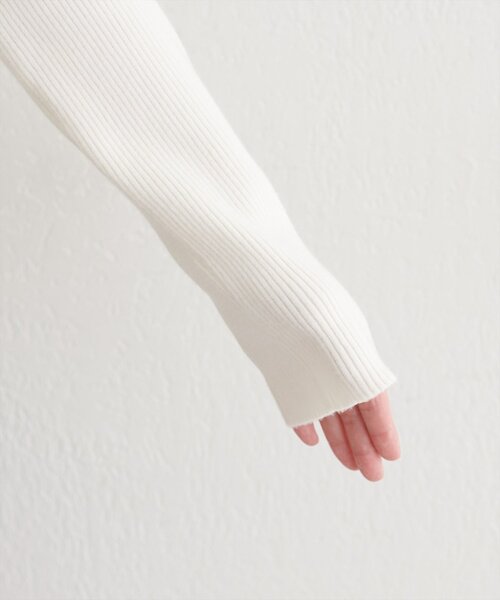 natural couture（ナチュラルクチュール）の「オフショルデザインニット（ニット/セーター・レディース・ブラウン/アイボリー/グレイッシュベージュ/ブラック・FREE）」の16枚目の写真