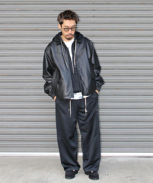 rajabrooke(ラジャブルック)の「rajabrooke / ラジャブルック SWEAT / OCTA HOODIE(パーカー・メンズ・ブラック・MEDIUM/LARGE)」の3枚目の写真