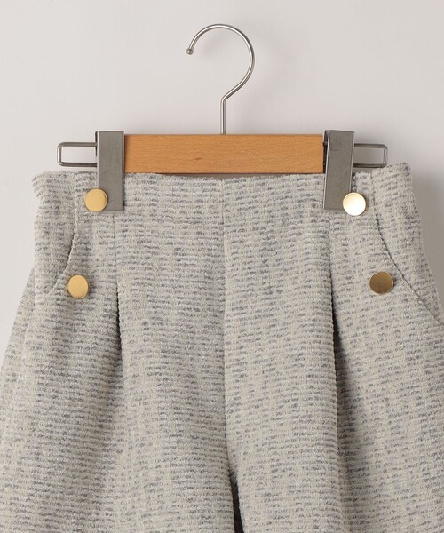 SHIPS（シップス）の「SHIPS KIDS:140～150cm / ツイード タック ショート パンツ（その他パンツ・キッズ・ライトブルー/ナチュラル・140/150）」の6枚目の写真