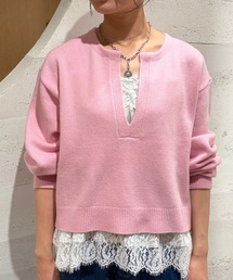 Apuweiser-riche｜アプワイザー・リッシェのニット/セーター（ピンク