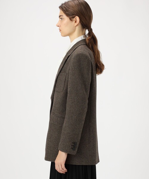 フレンチウールツイード テーラードジャケット（テーラードジャケット