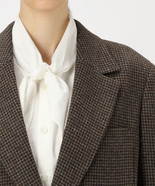 フレンチウールツイード テーラードジャケット（テーラードジャケット