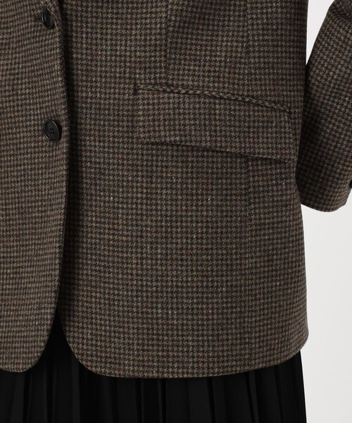 フレンチウールツイード テーラードジャケット（テーラードジャケット