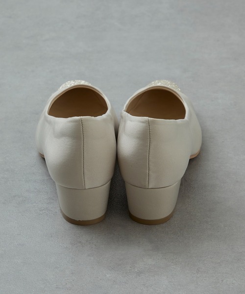 MAISON BREEZE(メゾンブリーズ)の「【MAISON BREEZE】グリッタートゥラメパンプス LIM※(パンプス・レディース・ブラック/ベージュ・23cm/23.5cm/24.5cm/24cm)」の15枚目の写真