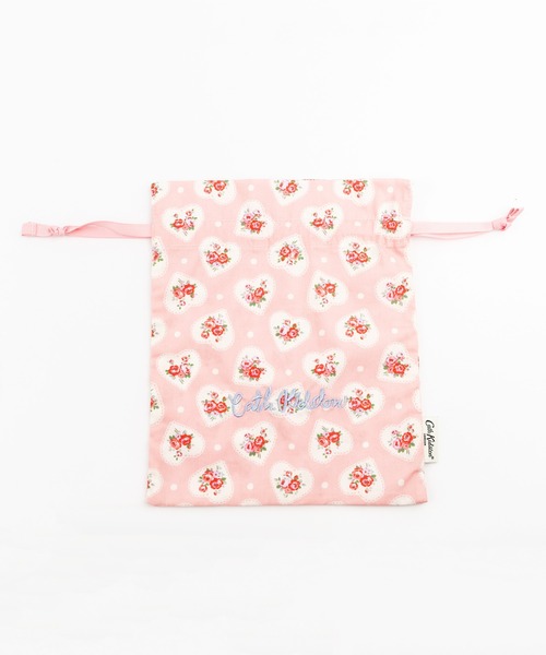 Cath Kidston（キャスキッドソン）の「ドローストリングポーチ（ポーチ・レディース・イエロー/パープル/サーモンピンク/サックスブルー系/レッド/ピンク/ライトグリーン/サックスブルー/アイボリー/ブラック/アイボリー系・FREE）」の20枚目の写真