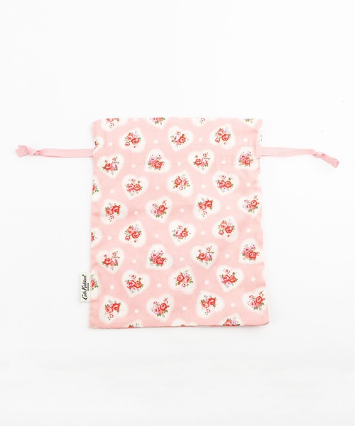 Cath Kidston（キャスキッドソン）の「ドローストリングポーチ（ポーチ・レディース・イエロー/パープル/サーモンピンク/サックスブルー系/レッド/ピンク/ライトグリーン/サックスブルー/アイボリー/ブラック/アイボリー系・FREE）」の21枚目の写真