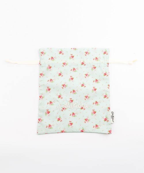 Cath Kidston（キャスキッドソン）の「ドローストリングポーチ（ポーチ・レディース・イエロー/パープル/サーモンピンク/サックスブルー系/レッド/ピンク/ライトグリーン/サックスブルー/アイボリー/ブラック/アイボリー系・FREE）」の13枚目の写真