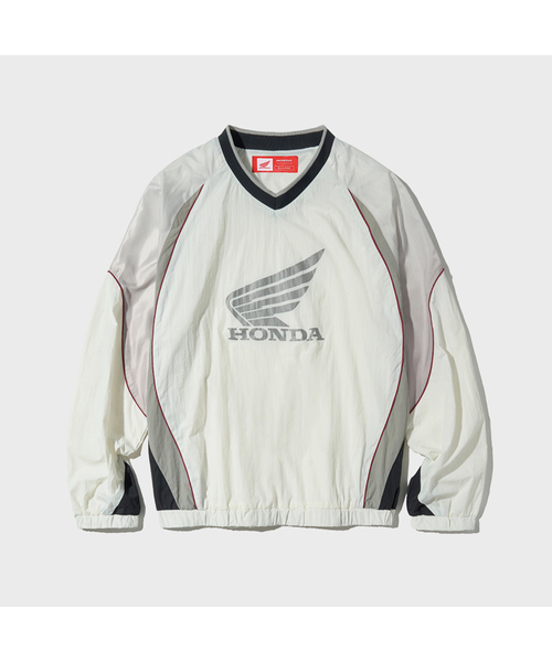 PHYPS MOTORCYCLE(フィップスモーターサイクル)の「Speed Track nylon Long sleeve Ivory(Tシャツ/カットソー・レディース・その他・X-LARGE/LARGE/SMALL/MEDIUM/XX-LARGE)」の1枚目の写真