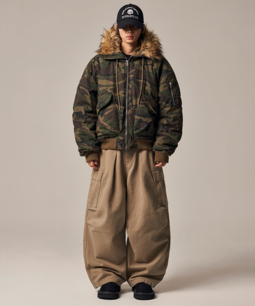 IDWS(アイドンワナセル)の「Titan Cargo Balloon Pants Beige(その他パンツ・レディース・その他・2/0/1)」の10枚目の写真