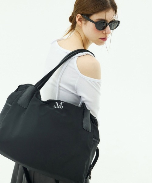 ALAND(エーランド)の「【UNISEX】MUCENT/4WAY TOTE BAG(トートバッグ・レディース・ブラック・FREE)」の3枚目の写真