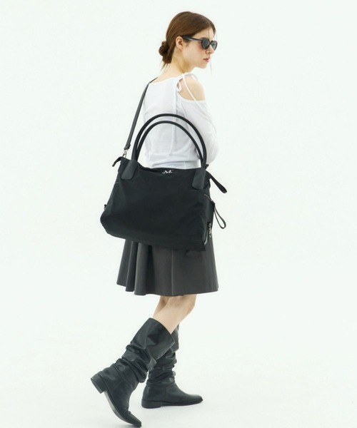 ALAND(エーランド)の「【UNISEX】MUCENT/4WAY TOTE BAG(トートバッグ・レディース・ブラック・FREE)」の7枚目の写真