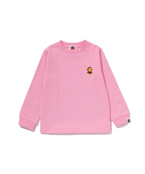 MILO PLUSH DOLL ONE POINT LS TEE（Tシャツ/カットソー）｜A BATHING