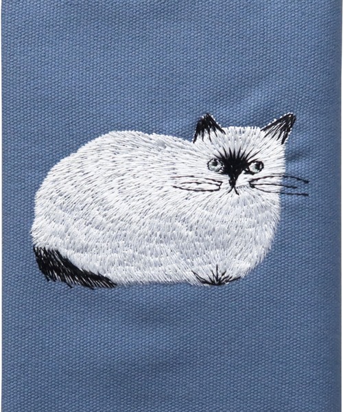salle de bal(サルデバル)の「【 MATOKA / マトカ 】 松尾ミユキ 刺繍ブックカバー MM-081_84 ECI(本・レディース・ブルー/アイボリー/イエロー/ピンク・FREE)」の8枚目の写真