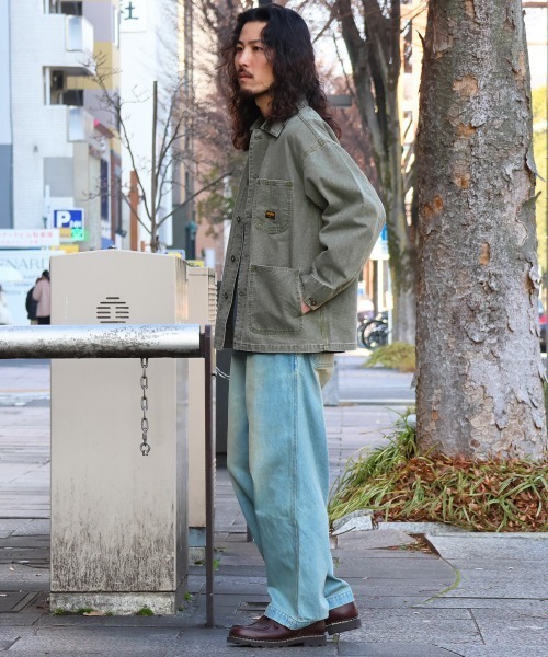 KRIFF MAYER(クリフメイヤー)の「マルチポケットカバーオール(カバーオール・メンズ・ベージュ/ダークブルー/チャコール/オリーブ・MEDIUM/LARGE/X-LARGE)」の17枚目の写真