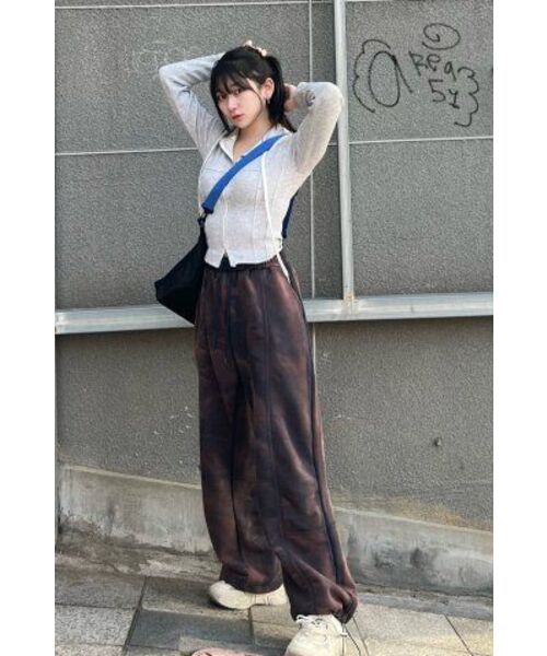 SEARCH410(サーチ410)の「ダーティウォッシングワイドパンツネイビー(その他パンツ・メンズ・その他・LARGE/MEDIUM)」の3枚目の写真