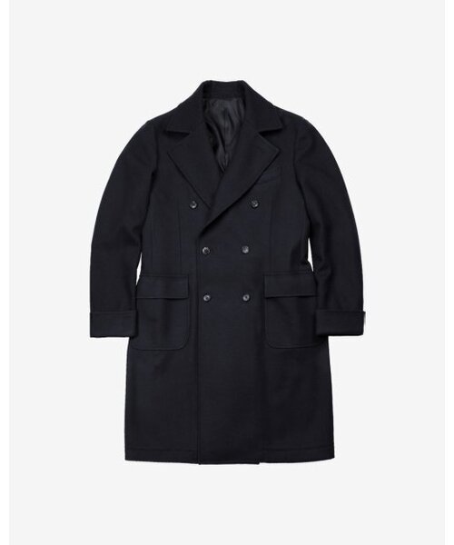 sortie(ソルティ)の「Bonheur Wool Polo Coat (Navy)(チェスターコート・メンズ・その他・MEDIUM/LARGE/X-LARGE)」の1枚目の写真