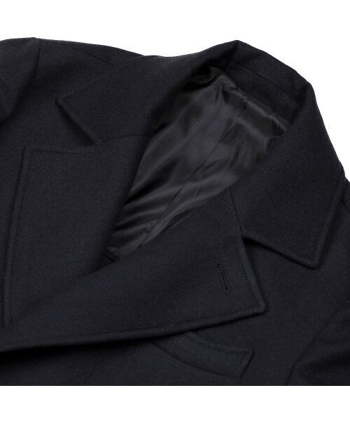 sortie(ソルティ)の「Bonheur Wool Polo Coat (Navy)(チェスターコート・メンズ・その他・MEDIUM/LARGE/X-LARGE)」の2枚目の写真
