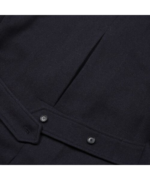 sortie(ソルティ)の「Bonheur Wool Polo Coat (Navy)(チェスターコート・メンズ・その他・MEDIUM/LARGE/X-LARGE)」の5枚目の写真
