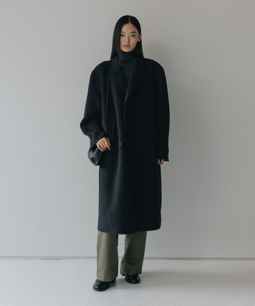 BLANKROOM HER(ブランクルームウーマン)の「レタスロールネック_CHARCOAL NAVY(Tシャツ/カットソー・レディース・その他・ONE)」の6枚目の写真