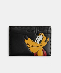 Disney（ディズニー）の「【DISNEY X COACH】エッセンシャル カード ケース / プルート（カードケース・レディース）」