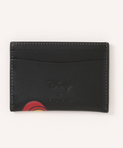 Disney（ディズニー）の「【DISNEY X COACH】エッセンシャル カード ケース / プルート（カードケース・レディース・ブラック系その他・ONE）」の4枚目の写真