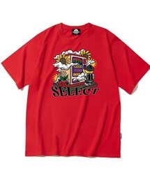 VENDING MACHINE GRAPHIC Tシャツ - レッド