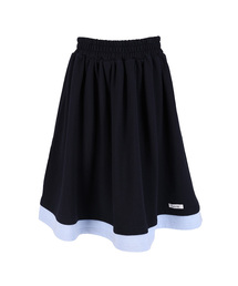 SAYUU（サユ）の「スウェットシャーリングミディスカートネイビー（スカート）」