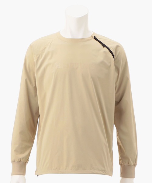 WINDANDSEA BRIEFING ベージュ 長袖シャツ M WINDANDSEA BRIEFING ベージュ 長袖シャツ M