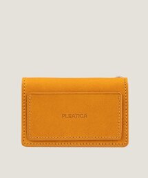 PLEATICA（プリティカ）の「リメンバーカード名刺財布イエロー / イタリアンベジタブルレザー（札入れ/マネークリップ）」