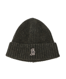 HAZZYS（ ヘジス）の「[HIS] Green Melange Beanie（ニットキャップ/ビーニー）」