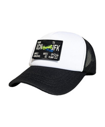 GET IT ON（ゲットイットオン）の「ベルクロトラッカーメッシュキャップ_ホワイト（キャップ）」