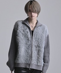 CavariA | 『CavariA/キャバリア』ファー切り替えニットブルゾン(その他アウター)
