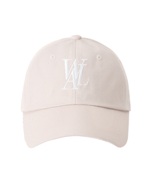 WOOALONG | Signature Logo ball cap_WARM BEIGE(キャップ)