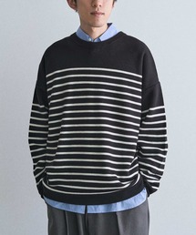 CRAFT STANDARD BOUTIQUE | パネルボーダーニットプルオーバー＜ホームケア可能＞(ニット/セーター)