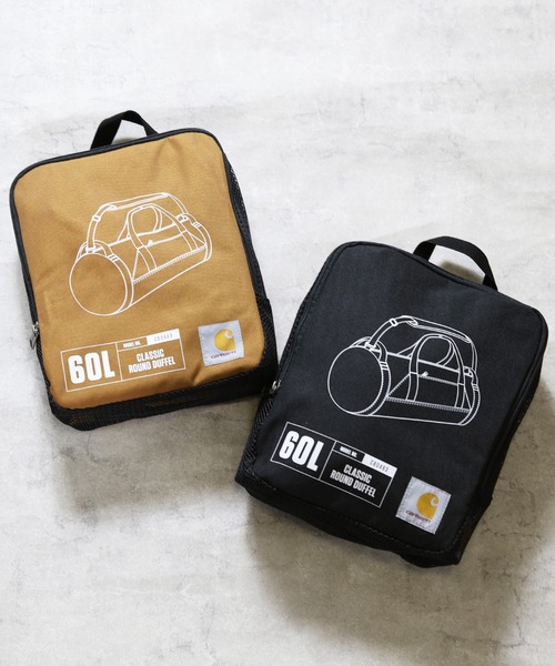 Carhartt(カーハート)の「カーハートダッフルバッグ60L(ボストンバッグ・メンズ・ブラウン/ブラック・FREE)」の14枚目の写真