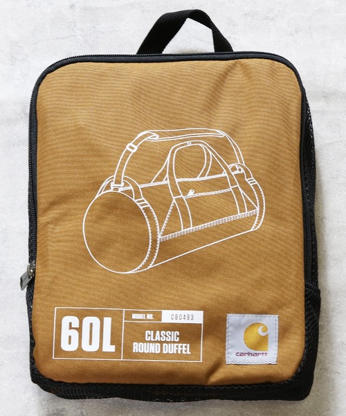 Carhartt(カーハート)の「カーハートダッフルバッグ60L(ボストンバッグ・メンズ・ブラウン/ブラック・FREE)」の4枚目の写真