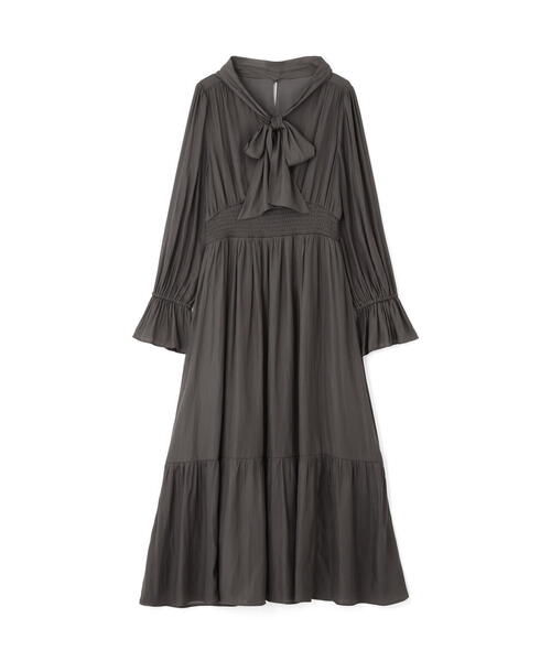 PROPORTION BODY DRESSING（プロポーションボディドレッシング）の「タイ付きギャザーワンピース / 1216140101（ワンピース・レディース・ダークグレー/グレー/ブルー・P/S/MEDIUM）」の17枚目の写真