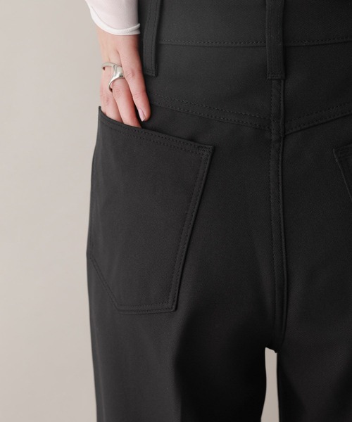 Wrangler（ラングラー）の「＜Wrangler＞別注タックストレートパンツ（デニムパンツ・レディース・ネイビー/ブラック・LARGE/MEDIUM）」の17枚目の写真