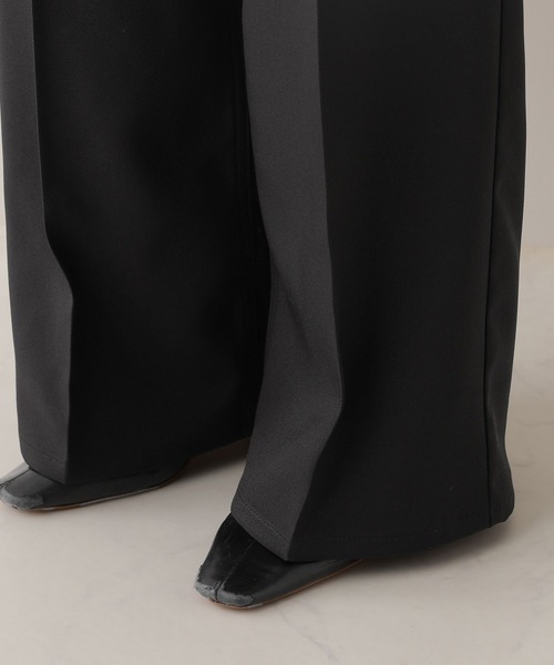 Wrangler（ラングラー）の「＜Wrangler＞別注タックストレートパンツ（デニムパンツ・レディース・ネイビー/ブラック・LARGE/MEDIUM）」の20枚目の写真