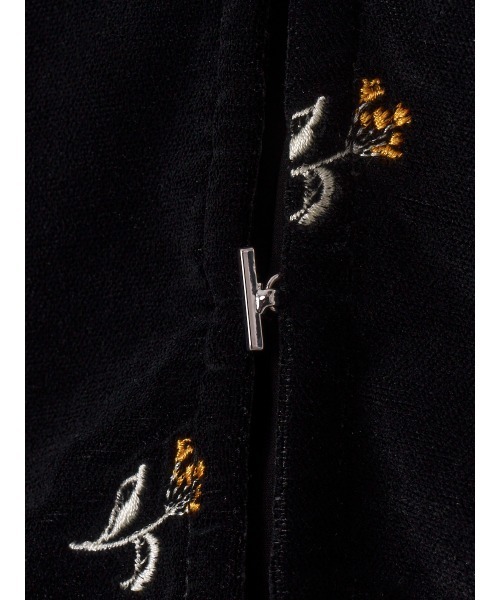EIMY ISTOIRE（エイミーイストワール）の「フラワーモチーフベルベットパフショルダージャケット（Tシャツ/カットソー・レディース・ブラック・F）」の20枚目の写真