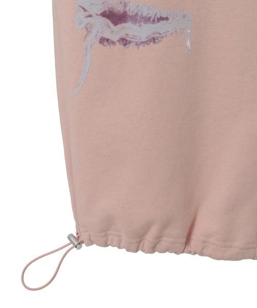 Candy Stripper（キャンディストリッパー）の「DAMAGE PRINT SWEAT パンツ（スウェットパンツ・レディース・ブラック/ピンク/グレー・FREE）」の18枚目の写真