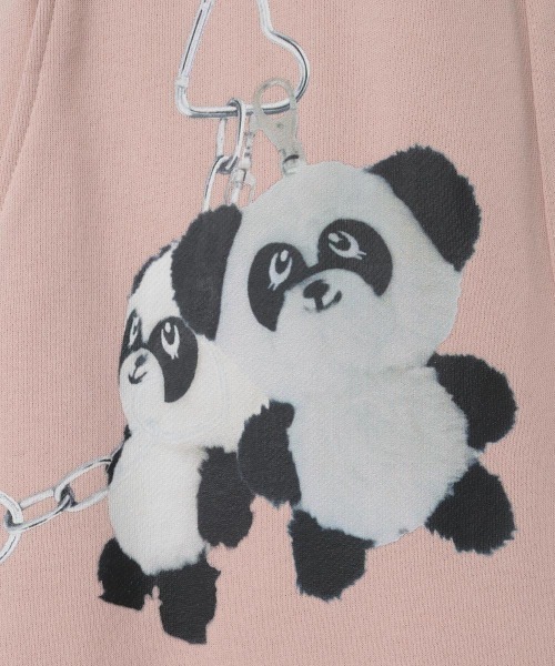 Candy Stripper（キャンディストリッパー）の「DAMAGE PRINT SWEAT パンツ（スウェットパンツ・レディース・ブラック/ピンク/グレー・FREE）」の19枚目の写真