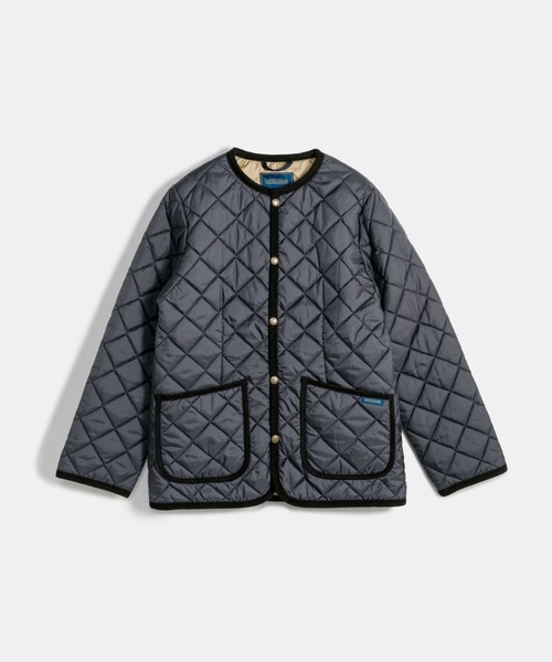 LAVENHAM(ラベンハム)の「Contrast Cornard Jacket Womens / コントラスト コナード ジャケット ウィメンズ|【 CREW NECK JACKET / クルー ネック ジャケット 】(その他アウター・レディース・ブラック・10/12/16/14/8/6)」の7枚目の写真