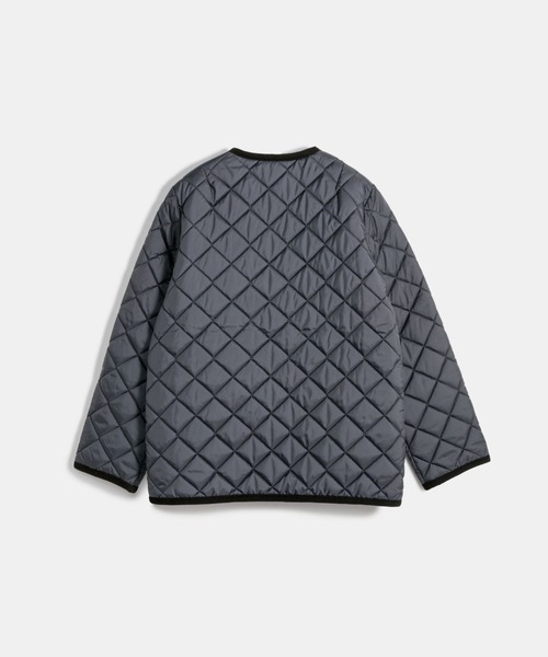 LAVENHAM(ラベンハム)の「Contrast Cornard Jacket Womens / コントラスト コナード ジャケット ウィメンズ|【 CREW NECK JACKET / クルー ネック ジャケット 】(その他アウター・レディース・ブラック・10/12/16/14/8/6)」の8枚目の写真