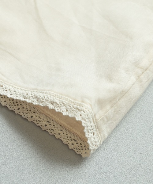 MARKEY'S（マーキーズ）の「ローンビッグカラーノースリーブブラウス/おとな（シャツ/ブラウス・レディース・ブラック/ホワイト・160cm）」の14枚目の写真